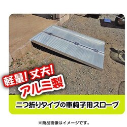 ヨドバシ.com - ALUMIS アルミス アルミスロープ 折りたたみ式 1220mm