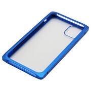 BMABC1911BL [iPhone 11用 マグネットアルミバンパーケース ブルー]