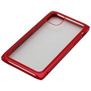 BMABC1911RD [iPhone 11用 マグネットアルミバンパーケース レッド]