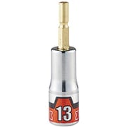 BZP63S-13 [インパクトドライバ用ショートソケットビット 難攻不落（六角） 13mm]