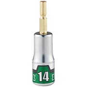 BZP63S-14 [インパクトドライバ用ショートソケットビット 難攻不落（六角） 14mm]