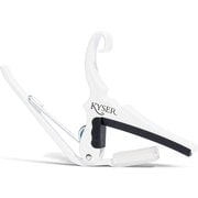 アコースティックギター用 カポタスト 軽量 アルミニウム製 ホワイト KG6WA/WHITE