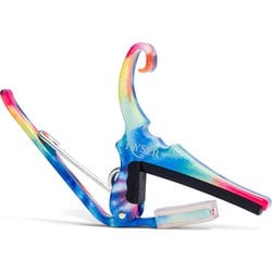 アコースティックギター用 カポタスト 軽量 アルミニウム製 タイダイ KG6TDA/TIE-DYE