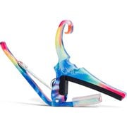 アコースティックギター用 カポタスト 軽量 アルミニウム製 タイダイ KG6TDA/TIE-DYE