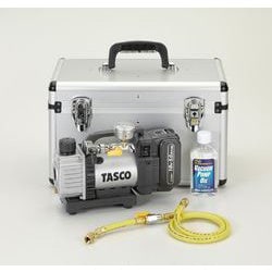 TA150ZP-S [省電力型ウルトラミニ充電式真空ポンプ真空ゲージ付セット アナログ計]
