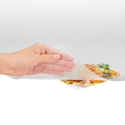ななめカット デスクマット(再生塩ビ) OAタイプエコノミー マウス対応 薄手1.2mm厚 シングルタイプ 127 DM-127FS