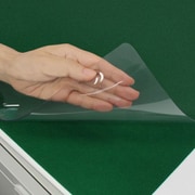 デスクマット(塩ビ)エコノミータイプ 薄手1.2mm厚 Wタイプ(下敷付) 127 DM-127W
