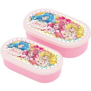 キャラクターグッズ ヒーリングっど プリキュア シール容器2P大280ml・小180ml