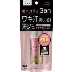 Ban 汗ブロック ロールオン プレミアム ゴールドラベル 40mL 無香性 [制汗デオドラント 医薬部外品]