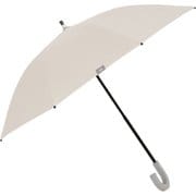 ゼロアンドショートスライド晴雨兼用長傘 ミニパラソル 手開き ホワイト LDB-40PS-WH