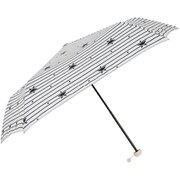CONVERSE折りたたみ傘 手開き式 雨傘 雨晴兼用 はっ水 スターボーダー CON-ST-55M-5