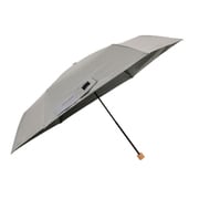 innovator ワイド折りたたみ傘 晴雨兼用日傘 手開き式 スチールグレー IN-60M-5