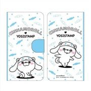 ヨッシースタンプ×サンリオキャラクターズ スマホケース くまさん×シナモロール [キャラクターグッズ]