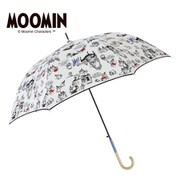 ムーミン長傘 ジャンプ式 雨晴兼用長傘 リトルミイ/きょうだいたち OPMO-12
