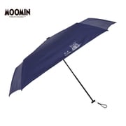 子供日傘 晴雨兼用 50cm 手開き式 遮熱 遮光 UVカット 99％以上 安全カバー付き ムーミン／舟びっくり 58102