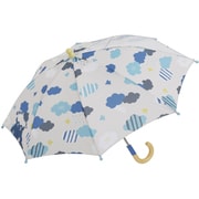 クッカヒッポ長傘 雨傘 安全手開き 40cm おそら KH-KS-24  40