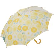 クッカヒッポ長傘 雨傘 安全手開き 50cm たんぽぽ KH-KS-26  50
