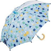 クッカヒッポ長傘 雨傘 安全手開き 40cm ツリー KH-KS-22  40