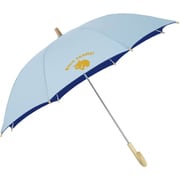 クッカヒッポ長傘 晴雨兼用日傘 安全手開き 50cm サックス KH-KSP-1 50