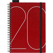 Wリングマンスダイアリー B6 2020年4月始まり CUOIO レッド DMO43-C1-23