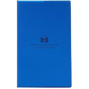 ポケットマンスダイアリー B6 2020年4月始まり TRANSPARENCY ブルー DM243-T-09
