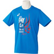 TM ランニングショートスリーブトップ 2013A105 405_ディレクトワールブルー XLサイズ [ランニングシャツ ユニセックス]