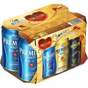限定 ザ・プレミアム・モルツ 3種アソート 350ml 6缶パック [ビール]