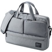カジュアルPCバッグ キャリーサポーター付き 撥水加工 グレー BAG-CA10GY