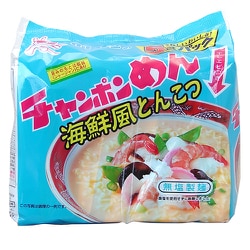 チャンポンめん海鮮風とんこつ 5食入 450g