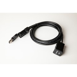 19myビルトインUSB HDMI接続ユニット 1.75m トヨタ小型/汎用