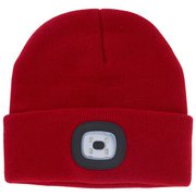kns0003 [NIGHT SCOUT LED Beanie Sailor Red]