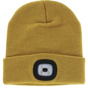 kns0004 [NIGHT SCOUT LED Beanie Mustard]