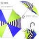 CRAZY PATTERN 傘 グリーン L