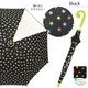 colorchangeスター傘 黒 M