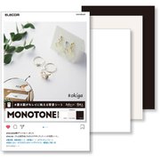撮影用背景シート MONOTONE A4 6枚入 DGA-BPA401