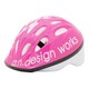 a.k.m M a.n.design works キッズヘルメット ピンク [自転車ヘルメット Mサイズ]