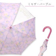 ミモザドット傘 パープル L