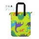シューズバッグ F Overlap Dinosaur グリーン