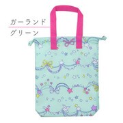 シューズバック F キラキラガーランド グリーン
