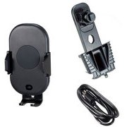 BSA17 [自動開閉Qi付きスマホホルダーN-VAN専用スタンドセット]