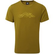 GROUNDUP MOUNTAIN TEE 411774 F23 ファーグリーン XLサイズ [アウトドア カットソー メンズ]