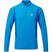 IGNIS LS ZIP TEE 411945 F24 フィンチブルー Sサイズ [アウトドア カットソー メンズ]