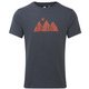 MOUNTAIN SUN TEE 411779 D82 デニム ブルー Lサイズ [アウトドア カットソー メンズ]