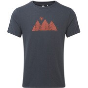 MOUNTAIN SUN TEE 411779 O31 オンバーブルー XLサイズ [アウトドア カットソー メンズ]