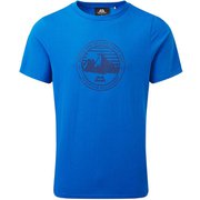 ROUNDEL TEE 411780 A01 アズレ Lサイズ [アウトドア カットソー メンズ]