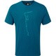 YORIK TEE 411781 I10 インクブルー Sサイズ [アウトドア カットソー メンズ]
