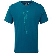 YORIK TEE 411781 I10 インクブルー Mサイズ [アウトドア カットソー メンズ]