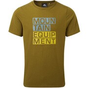 BLOCK LETTER TEE 411782 F23 ファーグリーン Sサイズ [アウトドア カットソー メンズ]