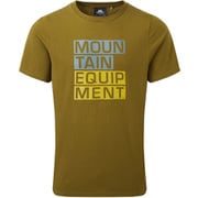 BLOCK LETTER TEE 411782 F23 ファーグリーン Lサイズ [アウトドア カットソー メンズ]