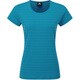 WOMENS STRIPE TEE 412731 D03 デジタルブルー Sサイズ [アウトドア カットソー レディース]